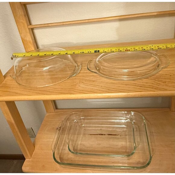 Vintage Clear Glassware Pyrex - Picture 5 of 10